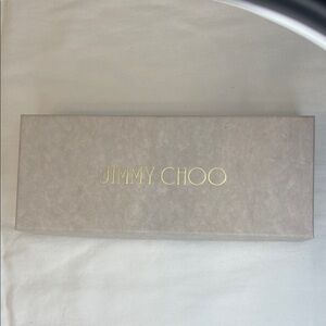 Jimmy Choo Box Box with Gold Logo EUC